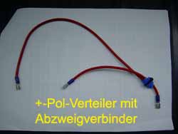 Stromverteiler Pluspol